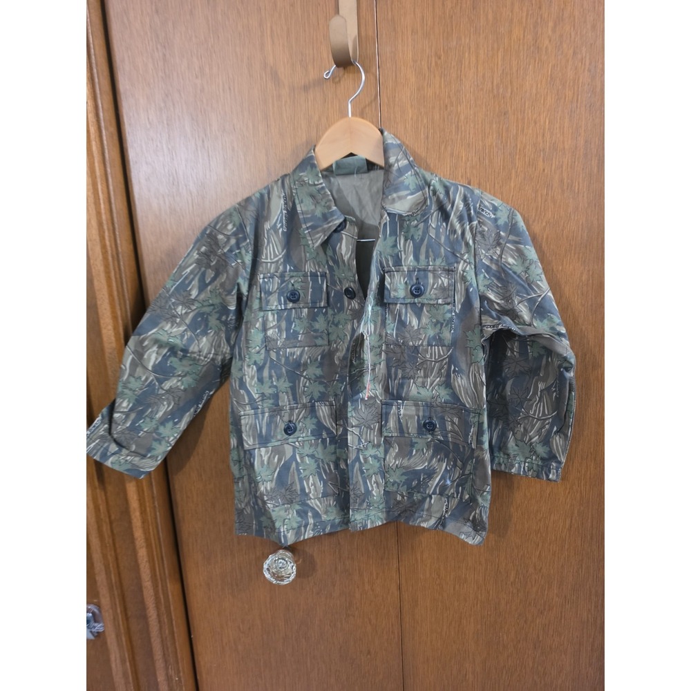 Smokey Branch‎ Youth Size 12 Camouflage Jacket Button Up Front Pockets Hunting